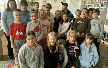 0 Bezpieczne ferie - spotkanie uczni&oacute;w naszej szkoły z Panią Policjant nadkom. A. Jonik  (5)