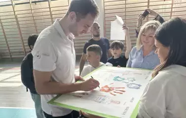 Spotkanie z zawodnikami PlusLigi &ndash; Ślepsk Malow Suwałki! 1