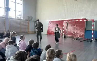 Żywa lekcja historii "Żołnierze Polscy" 9