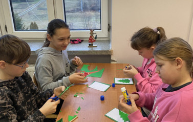 Świąteczne życzenia od klasy 4 4