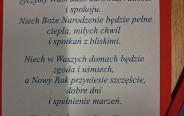 Grudniowe działania wolontariatu 3