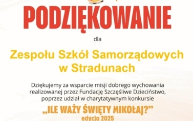 Ile waży Święty Mikołaj? - akcja szkolnego wolontariatu 4