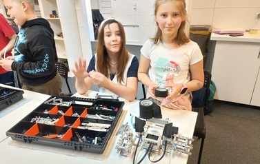 Warsztaty w Kolej na Klocki klas IV-VI 2
