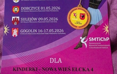 Mistrzostwa Polski Regionu P&oacute;łnocno-Wschodniego w Tańcu Mażoretkowym 2