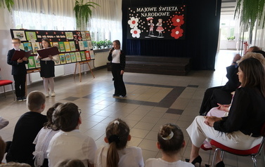Uroczystości majowe w klasach 1-3 20