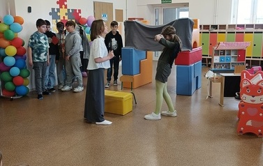 "Bazyliszek" w wykonaniu klasy IV 4