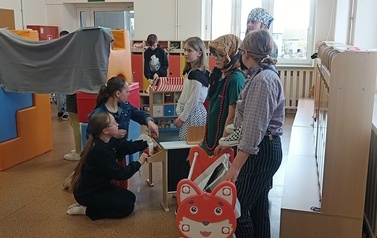 "Bazyliszek" w wykonaniu klasy IV 14