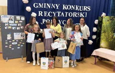 Gminny Konkurs Recytatorski w Rękusach 2