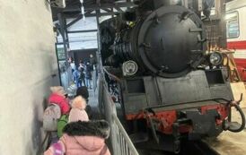 Stoi na stacji lokomotywa.... wizyta w Muzeum Historycznym w Ełku 2
