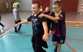 Zabawa karnawałowa klas 0-3 124