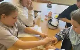 Planeta zdrowia. Dlaczego nasze kości są twarde? &ndash; projekt edukacyjny w klasie III 7