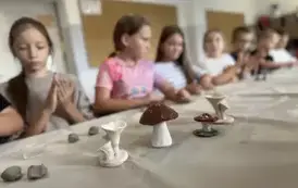 Warsztaty ceramiczne w klasach 1-3 1