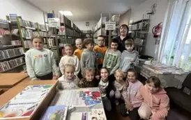 Wizyta 2a w bibliotece gminnej w Stradunach 1