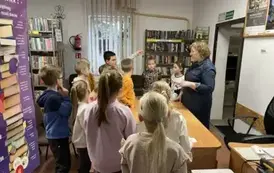 Wizyta 2a w bibliotece gminnej w Stradunach 3