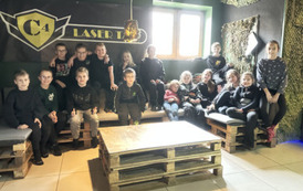 Trzecioklasiści w Laser Tag 3