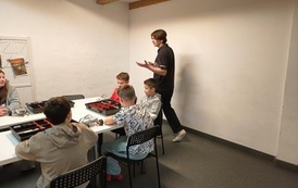 Warsztaty w Kolej na Klocki klas IV-VI 37