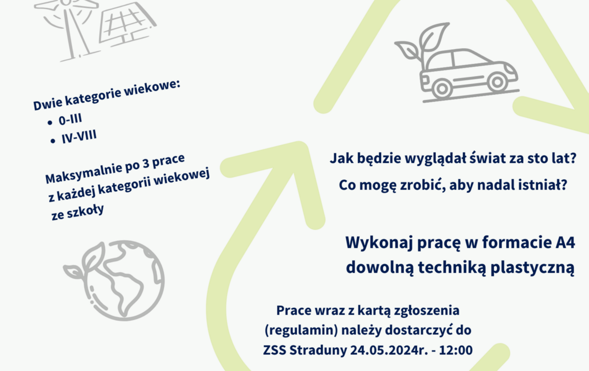 Zdjęcie do Gminny Konkurs Plastyczny "Świat za sto lat"