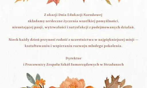 Zdjęcie do Dzień Edukacji Narodowej