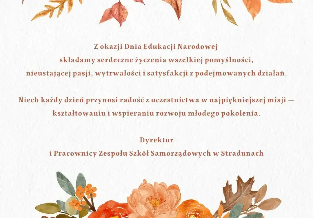 Zdjęcie do Dzień Edukacji Narodowej