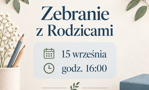 Zdjęcie do Zebranie z rodzicami