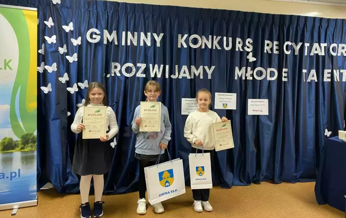 Zdjęcie do Gminny Konkurs Recytatorski -  &bdquo;Rozwijamy młode talenty&rdquo;