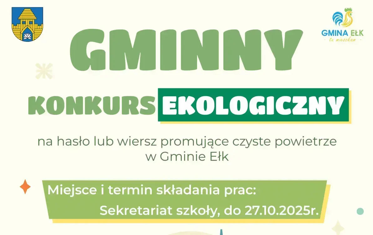 Zdjęcie do Gminny Konkurs Ekologiczny