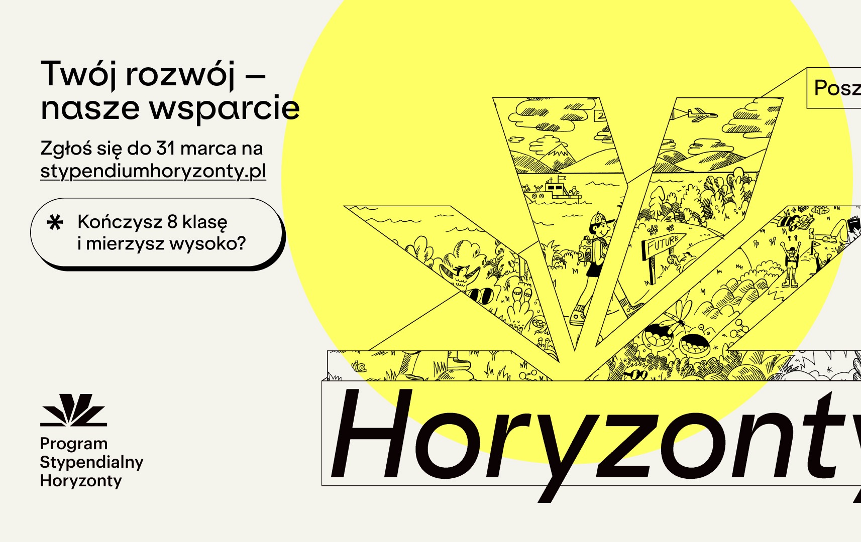 Zdjęcie do Poszerzaj HORYZONTY! Trwa rekrutacja do programu stypendialnego!